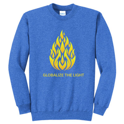 Fleece Pullover Hooded Sweatshirt, Yellow Design Thumbnail